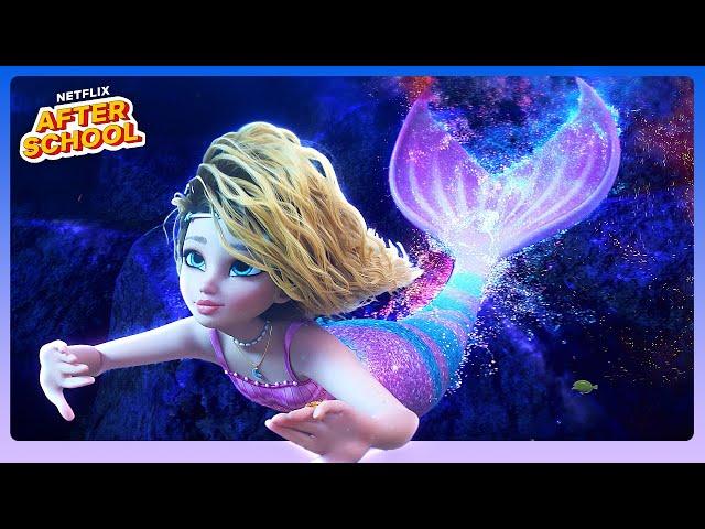 Merlinda's Most MAGICAL Moments ‍️ Mermaid Magic | Netflix After School