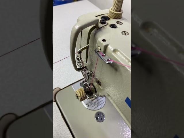 #sewingtutorialforbeginners fun tutorial on how to thread an industrial sewing machine