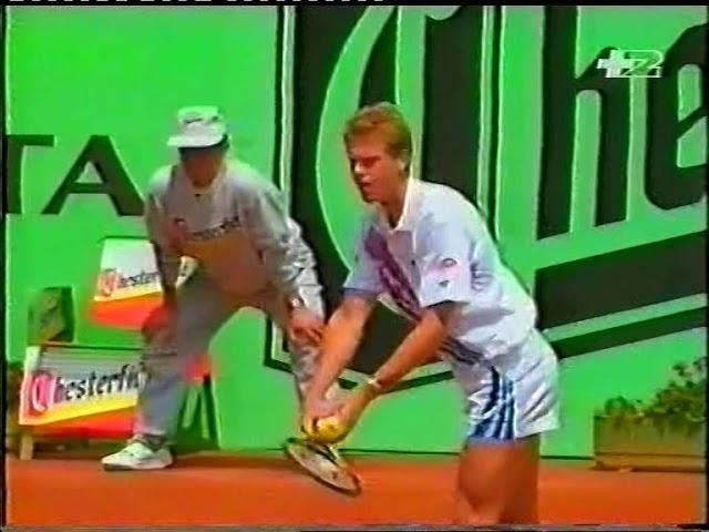 Bruguera vs Edberg (Madrid 1993) final