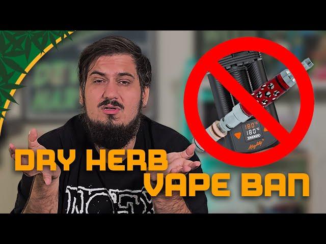 Dry Herb Vape Ban in Australia!