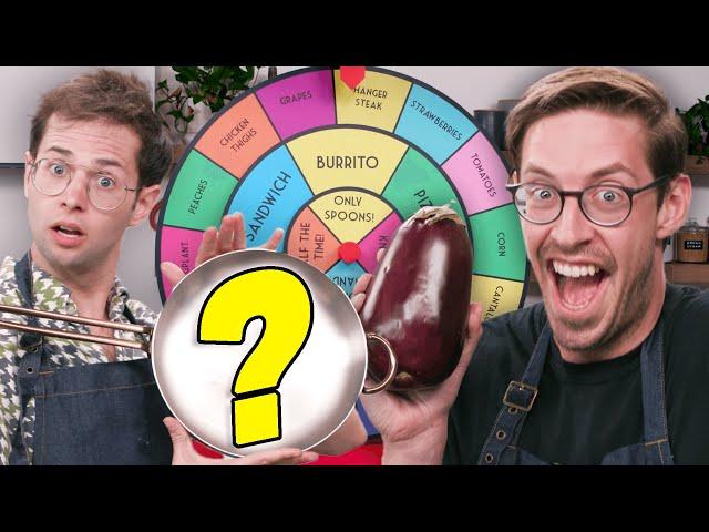 The Try Guys Mystery Wheel Cooking Challenge