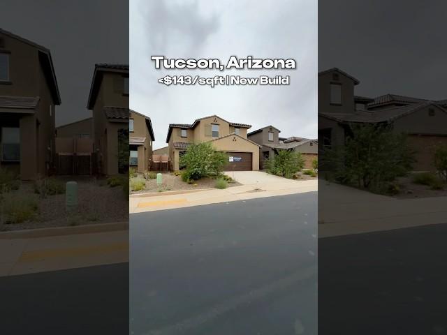 Under $143/sqft new build in Tucson, Arizona