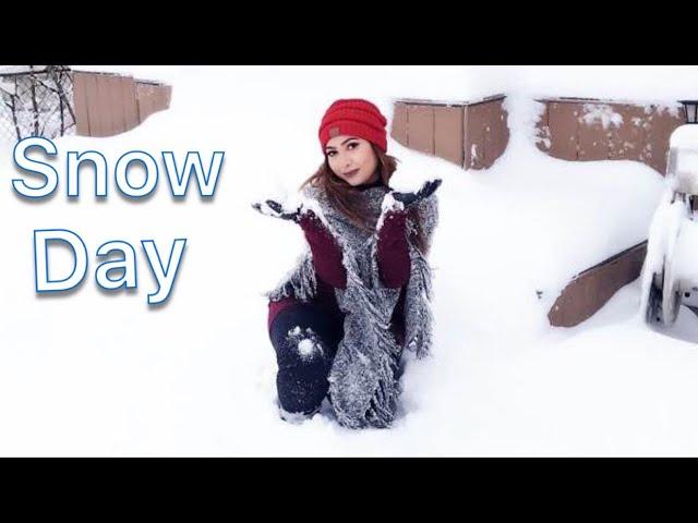 A Day In My Life | Snow Day | Winter In America | Bangladeshi American Vlogger