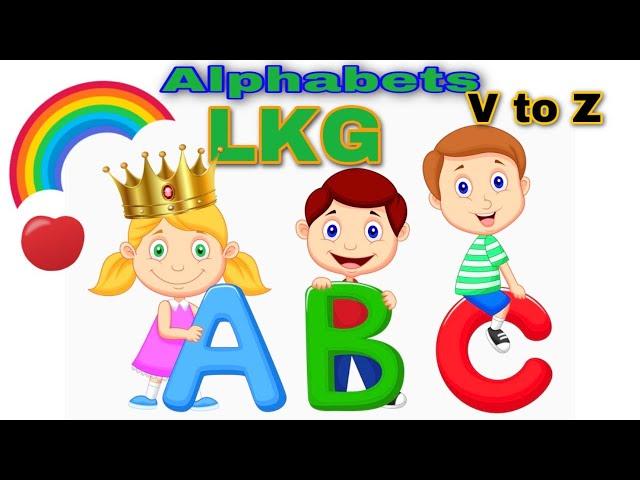 LKG ONLINE CLASS CHAPTER -04 English Alphabets #kids Learning #Twin BaBy’s # My LollipopS 