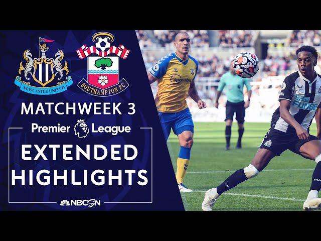 Newcastle United v. Southampton | PREMIER LEAGUE HIGHLIGHTS | 8/28/2021 | NBC Sports