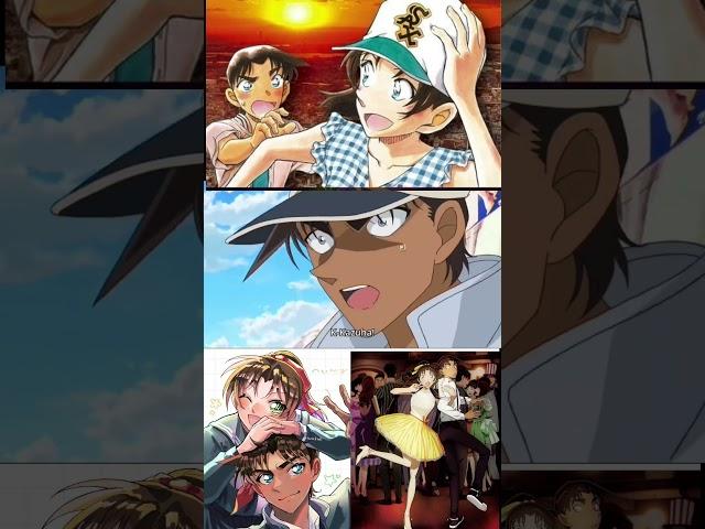 Detective Conan " What are you doing with my Kazuha" #detectiveconan#heijihattori #kazuha#anime#dub