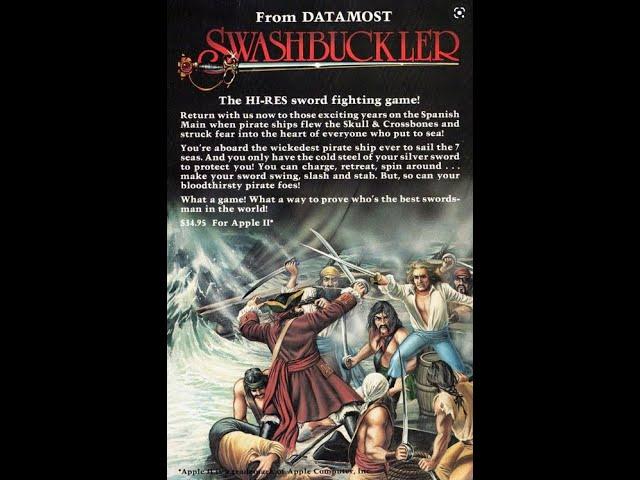 Swashbuckler (1982) Apple II Datamost