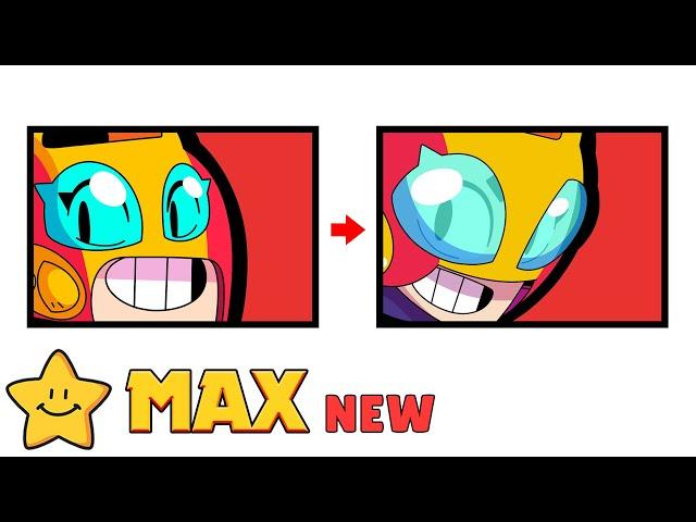 How To Draw MAX Icon | Brawl Stars | New