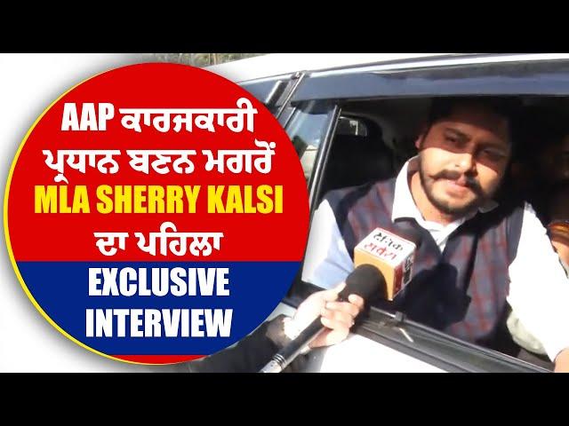 AAP ਕਾਰਜਕਾਰੀ ਪ੍ਰਧਾਨ ਬਣਨ ਮਗਰੋਂ MLA Sherry kalsi ਦਾ ਪਹਿਲਾ Exclusive Interview