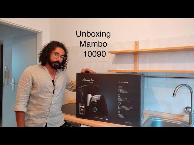 Unboxing Mambo Cecotec 10090 (Cooking Robot) and all accessories in English