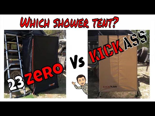 Best Shower Tent - 23Zero Vs Kickass Shower Tent