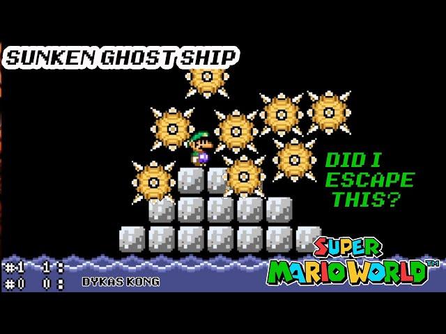 Sunken Ghost Ship | Super Mario World