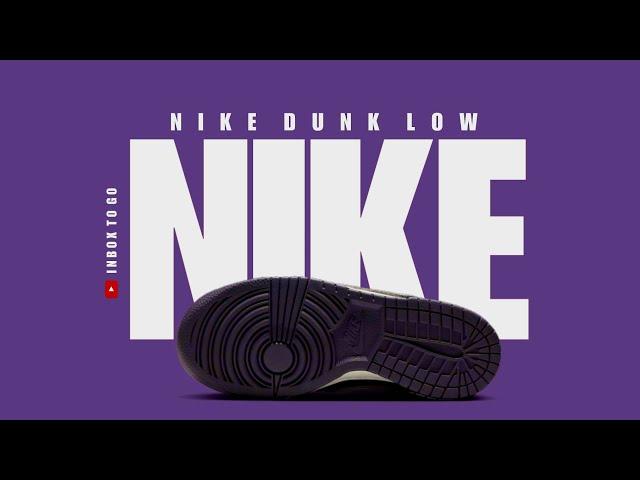 Nike Dunk Low PURPLE AND BLACK DETAILED LOOK + RELEASE INFO