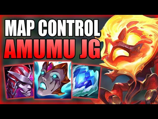 HOW TO PLAY AMUMU JUNGLE & CONTROL THE MAP TO SECURE A WIN! - Best Build/Runes - League of Legends