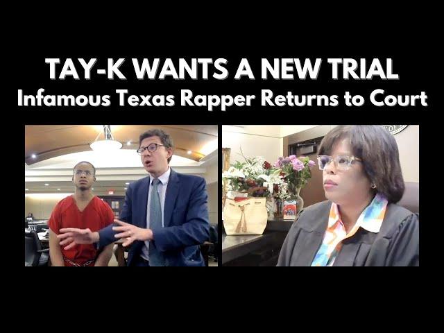 Infamous Texas Rapper (Tay-K McIntyre) Returns to see Judge Boyd