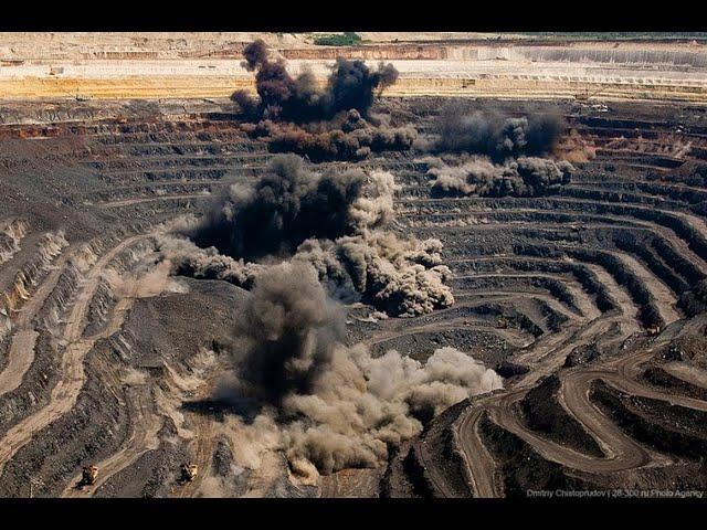 Blasting in opencast Coal mines | Blasting Technic and process