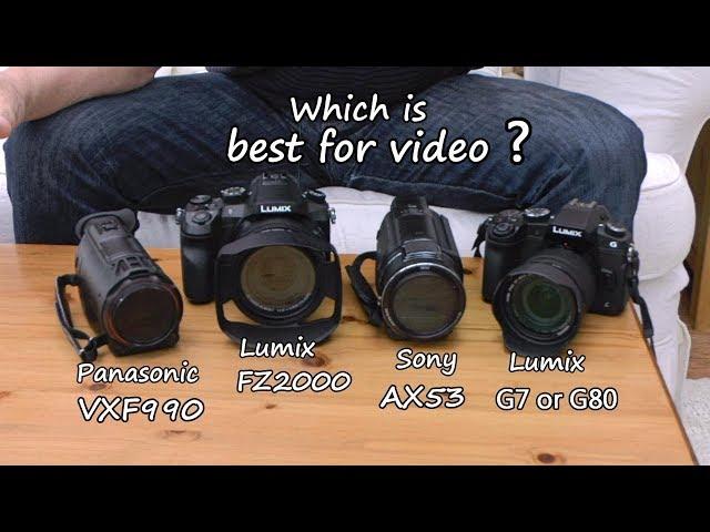 Which Camera is Best for Video 2018