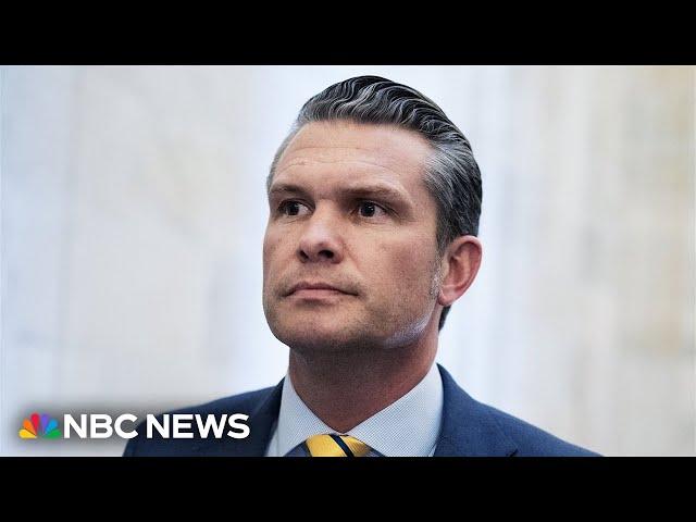LIVE: Defense Secretary Hegseth testifies for first time on Capitol Hill | NBC News
