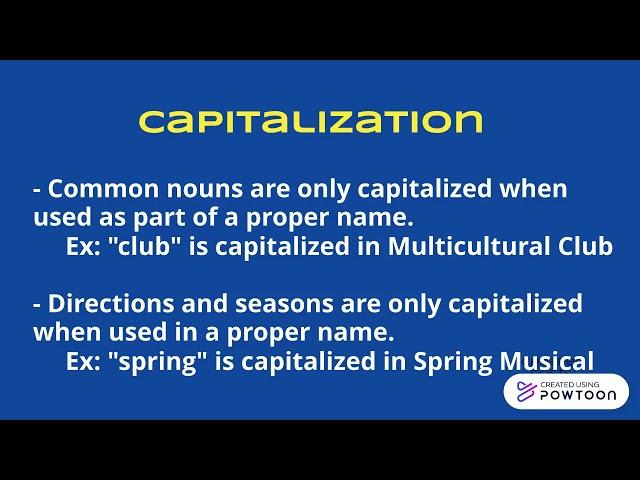 AP Style Guide: capitalization + abbreviation