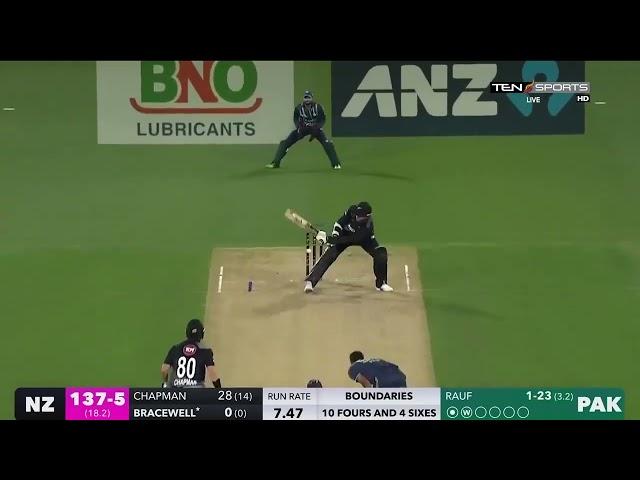 Haris Rauf's Exceptional 3 WICKETS | T20I Highlights | Pakistan vs New Zealand | Tri-Series 2022