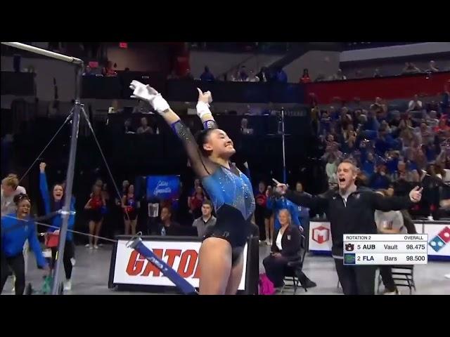 Leanne Wong Perfect Bars Florida vs Auburn 2023 10.000