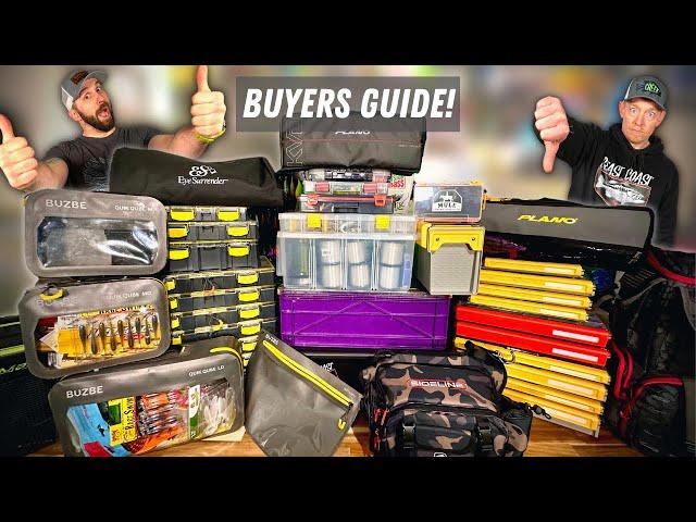 BUYER'S GUIDE: The BEST Tackle Storage Boxes And Gear Management!