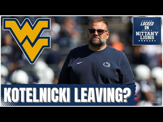 Andy Kotelnicki leaving for West Virginia? Penn State's OC to interview for head coaching job...