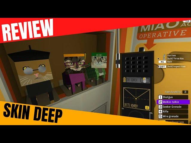 Skin Deep Review | An AWESOME New Stealth Shooter
