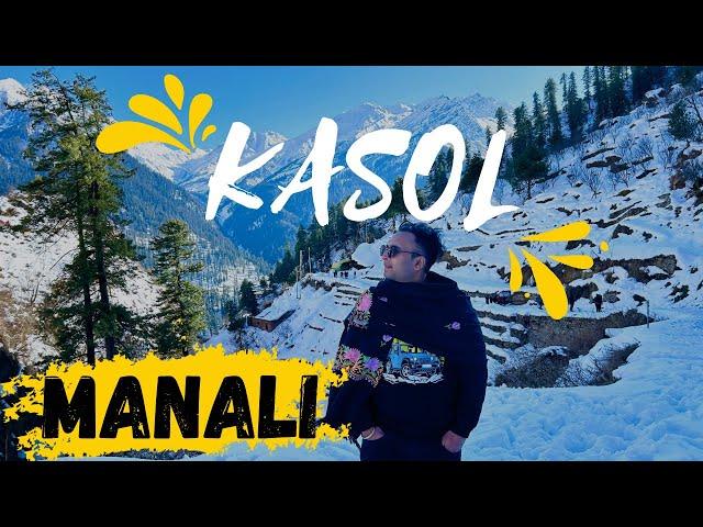 Road Trip to Kasol from Manali Thar Snow Drive | Winter Kasol Trip | Travel On Wheels