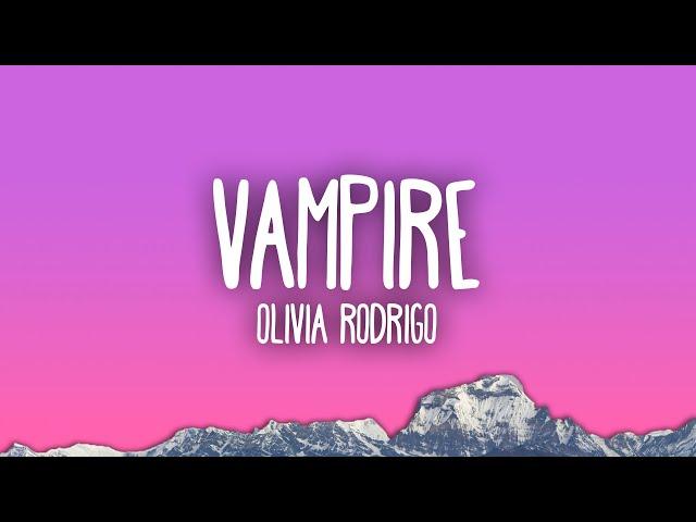 Olivia Rodrigo - vampire