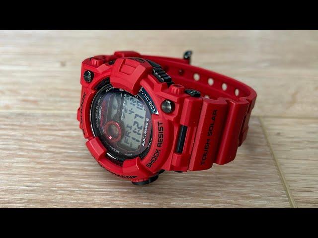 G-Shock Frog Friday with the GWF-1000RD-4jr aka “Burning Red Frogman”