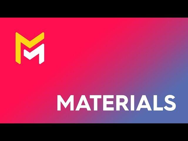 MAVERICK RENDER: 07 MATERIALS