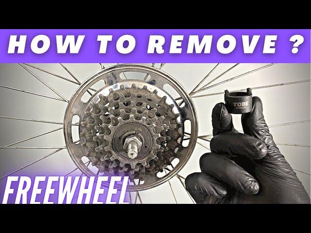 How to Remove Vintage FREEWHEEL | Correctly Unassembly