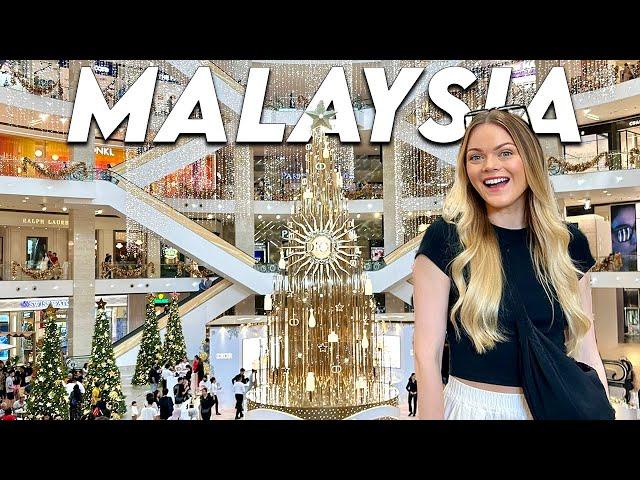 Christmas in Kuala Lumpur Malaysia  first impressions, exploring the city & best Christmas decor!