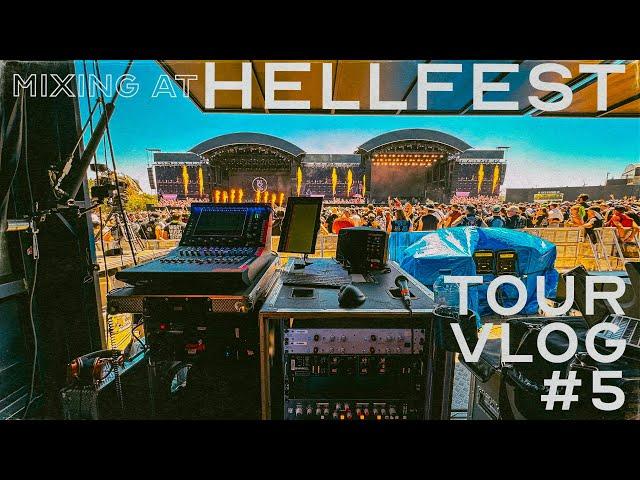 A Day In The Life Of An Audio Engineer: Daily Vlog 5 / HELLFEST