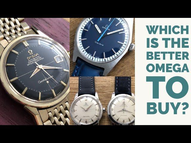 Which is a better Omega watch to buy?  Constellation, Seamaster or Geneve?