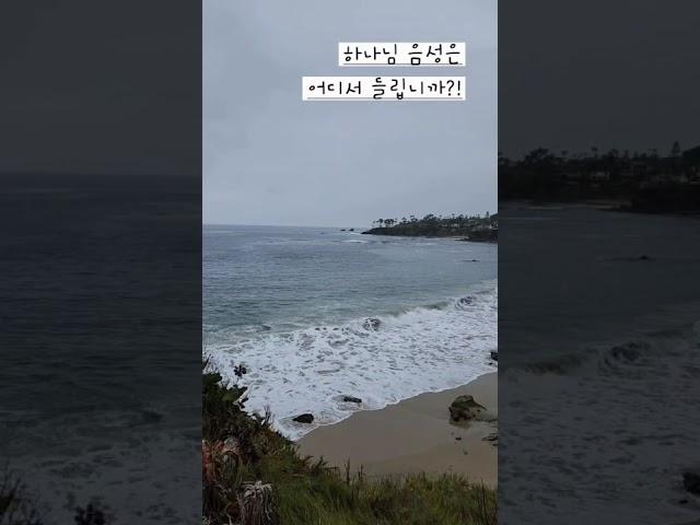 하나님의 음성은 어떻게 들립니까?#하나님의인도하심 #하나님과연결 #하나님음성듣기