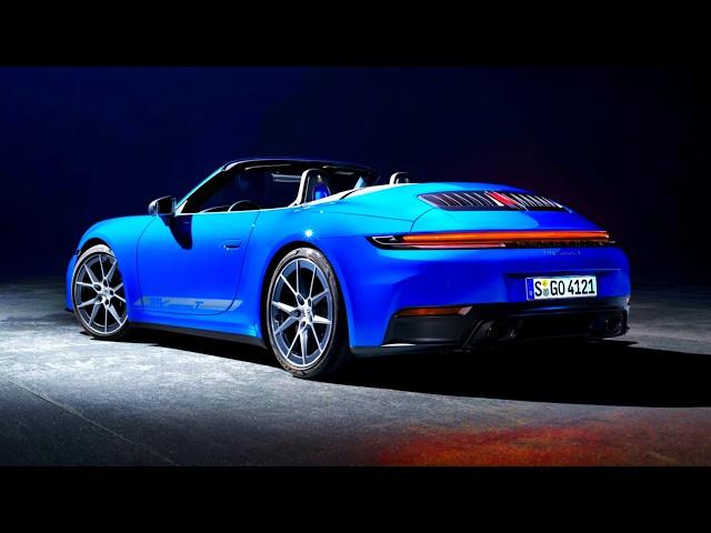 New 2025 Porsche 911 Carrera T with Manual Transmission and More Power!