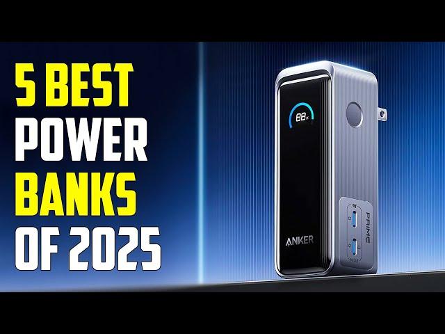 5 Best Power Bank 2025 | Best Portable Charger 2025