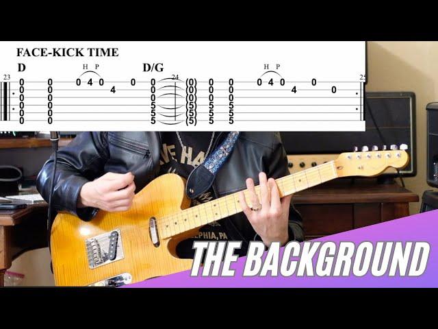 Third Eye Blind "The Background" GUITAR LESSON (w/TAB!)