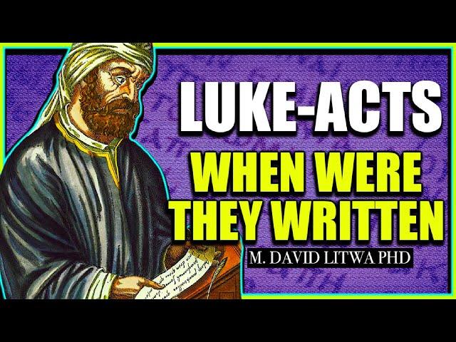 Dating Luke-Acts in light of Marcion - Dr. M. David Litwa