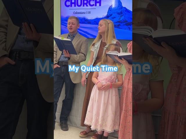 My Quiet Time - Burtons and Beattys #libertybaptistchurch #churchlife #choir #gospel