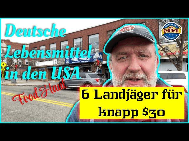 Deutsche Lebensmittel in den USA - Karl Ehmer - Hillsdale New Jersey - Food Haul