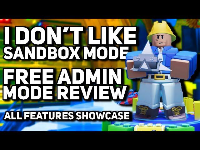 Free Sandbox Mode Review | I Don't Like It | All Features & Showcase | Roblox TDS Admin Mode Update