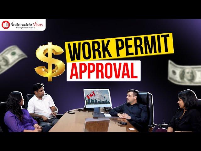 How I got my Canada Work Permit Approval? Apply for a Canada Work Permit || Client Testimonial