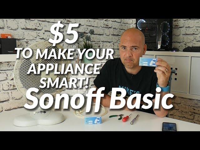 DIY Smart Device For $5 With Sonoff BASIC