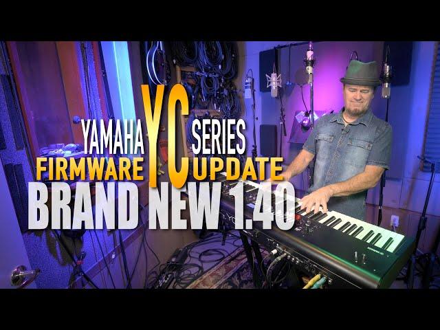 NEW Yamaha YC88 firmware update 1.40 Step by Step