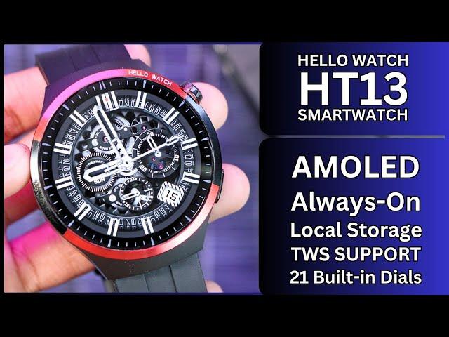 Hello Watch HT13 AMOLED Smartwatch | Local Storage, TWS Support, Always-On | Full Review