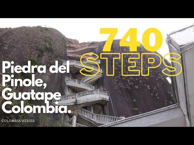 740 Steps up Piedra del Pinole, Guatape, Colombia