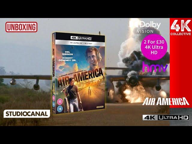 Air America 4k UltraHD Blu-ray unboxing and check out the disc